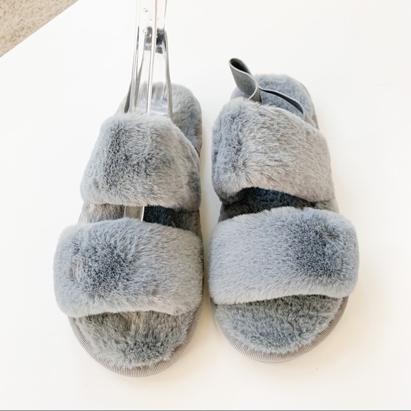 J.Mark Gray Fluffy Slippers Mellow-07 - Picture 5 of 9